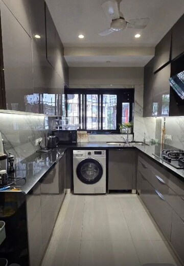 Kitchen in 2 BHK Apartment at Nav Karan Apartment, Andheri West – for Rent