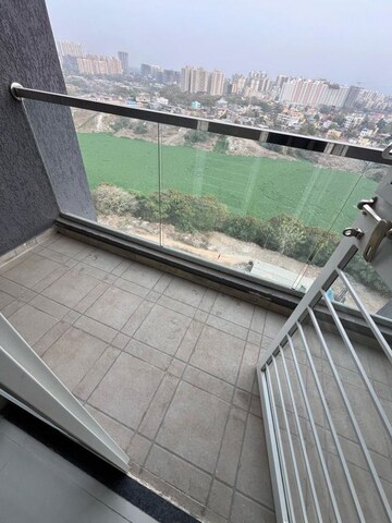 Balcony in 3 BHK Apartment at Kohinoor Zen Estate, Kharadi – for Rent