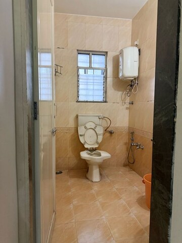 Bathroom in 3 BHK Apartment at Dwarkadheesh Residency, Pimple Saudagar – for Sale