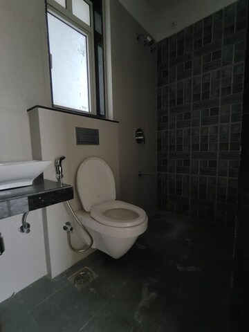 Bathroom in 3 BHK Apartment at Sheth Zuri, Laxmi Nagar – for Rent