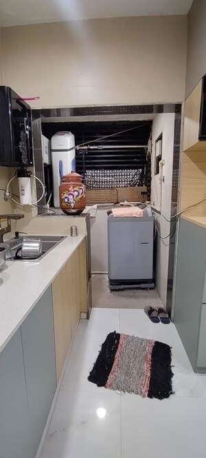 Kitchen in 2 BHK Apartment at Memnagar – for Sale