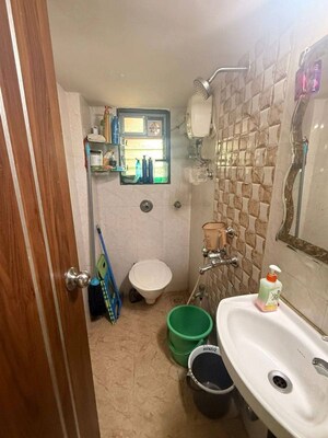 Bathroom in 2 BHK Apartment at Sai Plaza Sakinaka, Sakinaka – for Rent