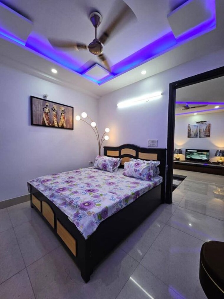 Bedroom, saket 3 Bedroom 1500 Sq.Ft. Builder Floor In Saket Delhi 9735700