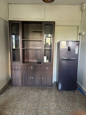 Building Lobby in 1 BHK Apartment at Bandra West – for Rent