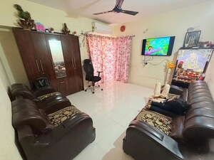 Living Room in 1 BHK Apartment at Sunrise CHS Fursungi, Fursungi – for Rent