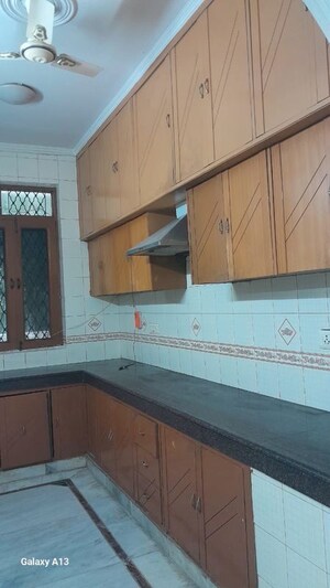 Kitchen in 3 BHK Builder Floor at Unitech South City II, Sector 50 – for Rent