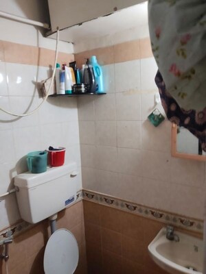Bathroom in 1 BHK Apartment at Rutu Estate, Brahmand – for Sale