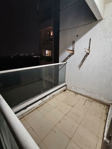 Balcony in 3 BHK Apartment at T.T.C. Industrial Area – for Rent