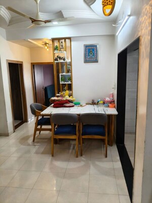 Dining area in 3 BHK Apartment at Bodakdev – for Rent
