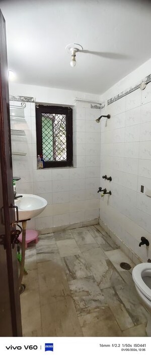 Bathroom in 2 BHK Independent House at RWA Apartments Sector 50, Sector 50 – for Rent