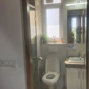 Bathroom in 3 BHK Apartment at Conscient Heritage Max, Sector 102 – for Rent