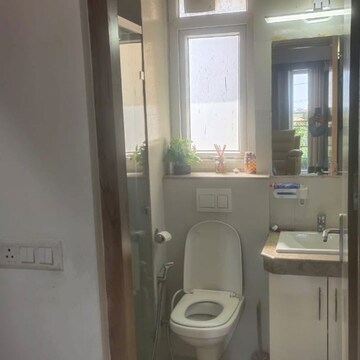 Bathroom in 3 BHK Apartment at Conscient Heritage Max, Sector 102 – for Rent