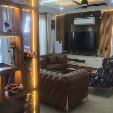 Living Room in 3 BHK Apartment at Conscient Heritage Max, Sector 102 – for Rent