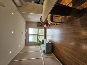 Staircase in 2 BHK Apartment at Hiranandani Castle Rock, Powai – for Rent