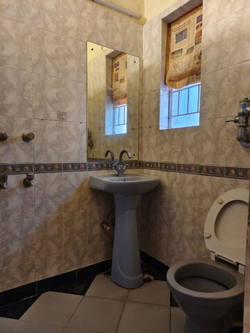 Bathroom in 2.5 BHK Apartment at Vasant Kunj – for Rent