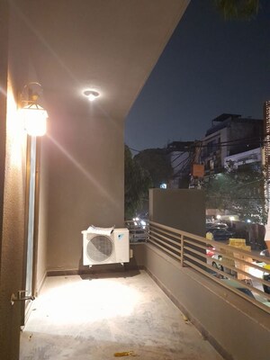 Balcony in 4 BHK Apartment at Greater Kailash I – for Sale