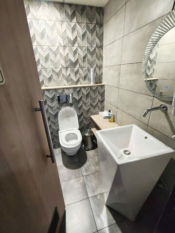Bathroom in 2 BHK Apartment at Ashish Apartment Juhu, Juhu – for Sale