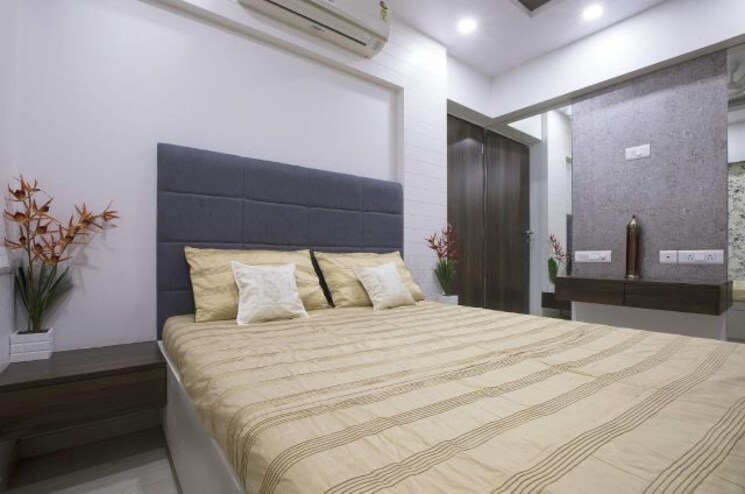 Bedroom, sagar-mahal 3 Bedroom 1400 Sq.Ft. Apartment In Walkeshwar Mumbai 9736162