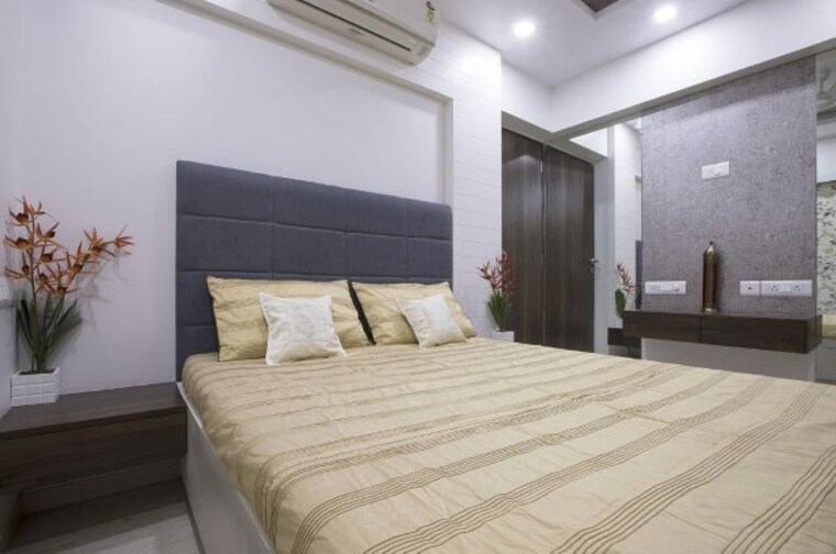Bedroom, sagar-mahal 3 Bedroom 1400 Sq.Ft. Apartment In Walkeshwar Mumbai 9736162