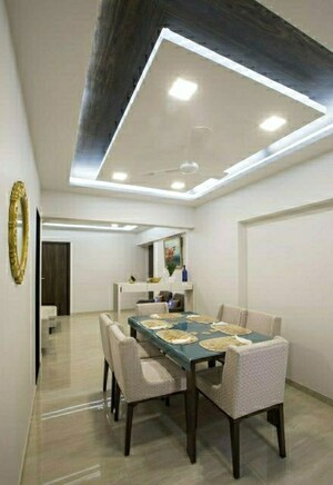 Living Room in 3 BHK Apartment at Sagar Mahal, Walkeshwar – for Sale