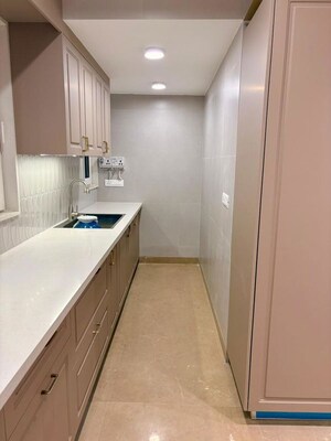 Kitchen in 4 BHK Apartment at Vasant Kunj – for Rent