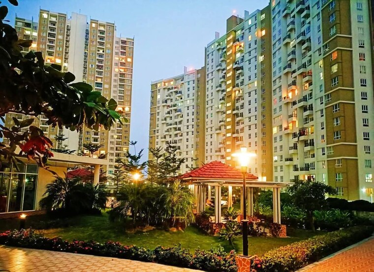 Exterior View, merlin-elita-garden-vista-phase-2 3 Bedroom 1728 Sq.Ft. Apartment In New Town Kolkata 9736257