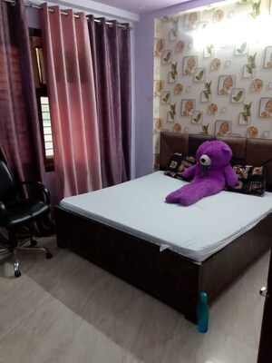 Bedroom in 3 BHK Apartment at Crossing Republik, Crossing Republic – for Sale