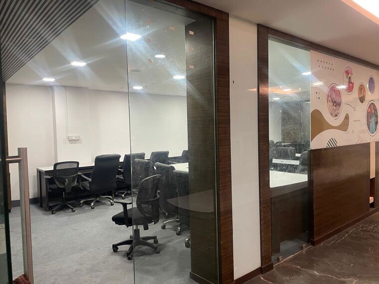 Floor Plan, prahlad nagar Commercial Office Space 5000 Sq.Ft. In Prahlad Nagar Ahmedabad 9736344