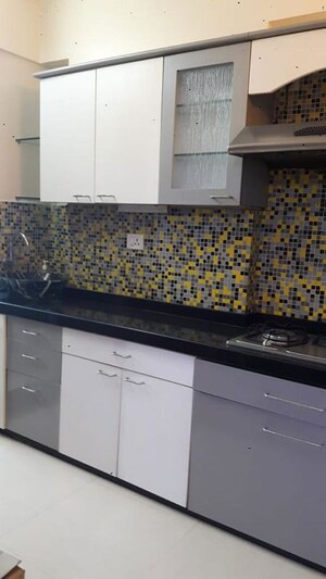 Kitchen in 3 BHK Apartment at Hiranandani Gardens Eldora, Powai – for Sale