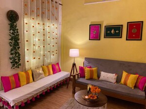 Tv Room in  Pg at Vibhuti Khand – for Rent