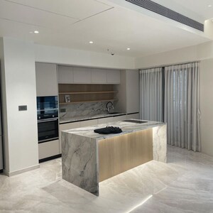 Kitchen in 3 BHK Apartment at Lodha World One, Empire Mill – for Rent