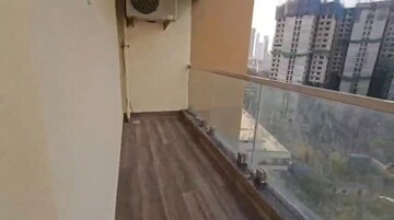 Balcony in 2 BHK Apartment at Hatdia Ison Height, Lower Parel – for Rent