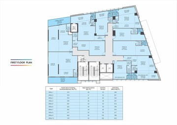 Floor Plan in  Office Space at Satara Road – for Sale