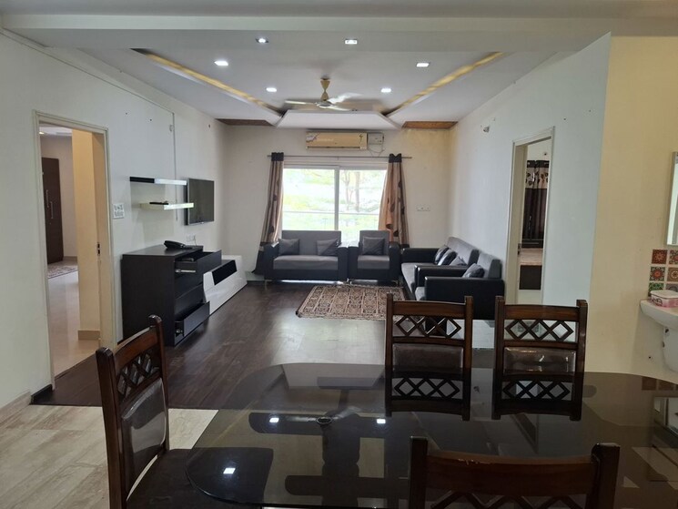 Living Room, banjara hills 3 Bedroom 2700 Sq.Ft. Apartment In Banjara Hills Hyderabad 9736435