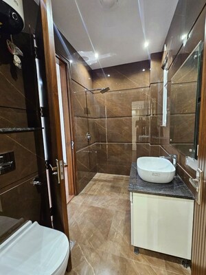 Bathroom in 3.5 BHK Builder Floor at Malibu Town – for Sale