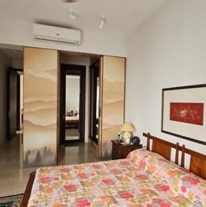 Bedroom in 3 BHK Apartment at Runwal The Reserve, Upper Worli – for Rent