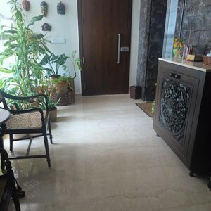 Living Room in 3 BHK Apartment at Runwal The Reserve, Upper Worli – for Rent