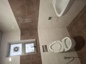 Bathroom in 3 BHK Apartment at Banjara Hills – for Rent