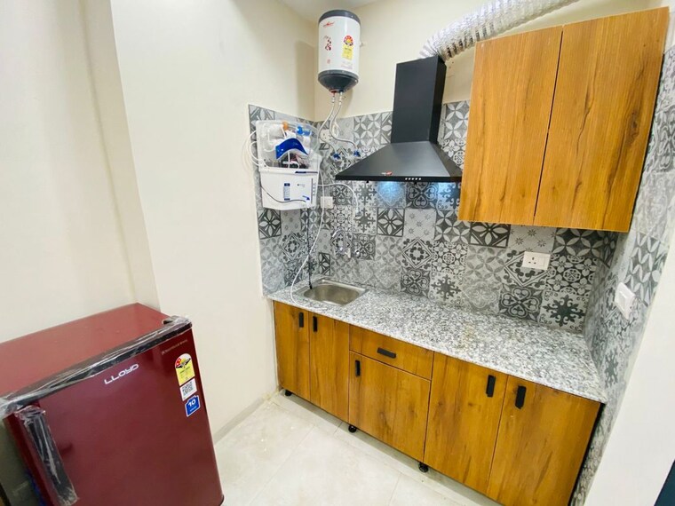 Kitchen, the-aawas Studio 250 Sq.Ft. Builder Floor In Sector 39 Gurgaon 9736478