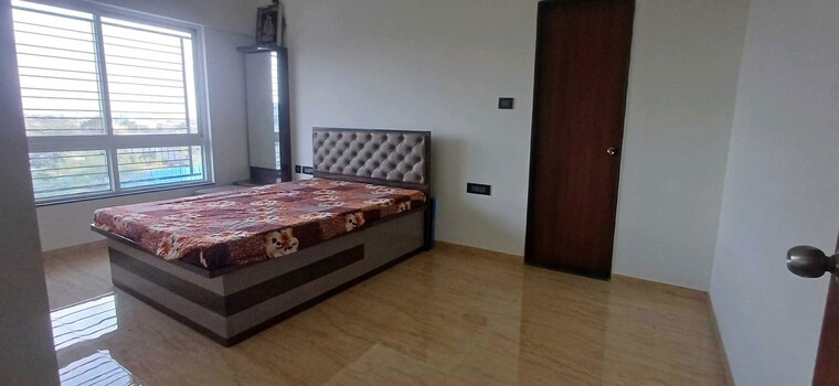 Bedroom, vtp-beaumonde 3 Bedroom 1100 Sq.Ft. Apartment In Kharadi Pune 9736477