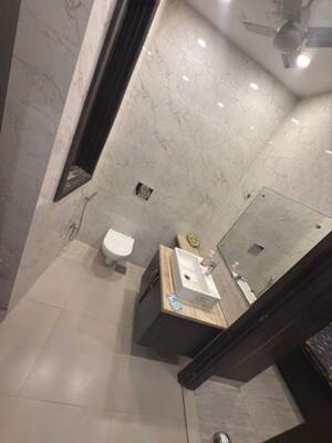 Bathroom in 2 BHK Builder Floor at The Galaxy Hotel, Sector 15 – for Rent