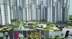2 BHK + Pooja Room Apartment For Sale in My Home Tridasa