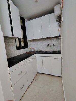 Kitchen in 1 BHK Builder Floor at Malviya Nagar – for Rent