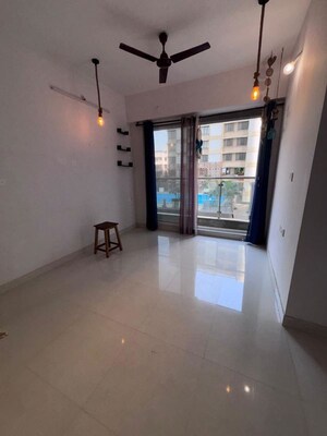 Living Room in 1 BHK Apartment at Ashar Edge, Pokhran Road No Two – for Rent