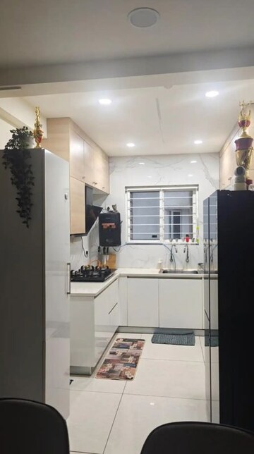 Kitchen in 2 BHK Apartment at Aparna Sarovar Zenith, Nallagandla – for Sale