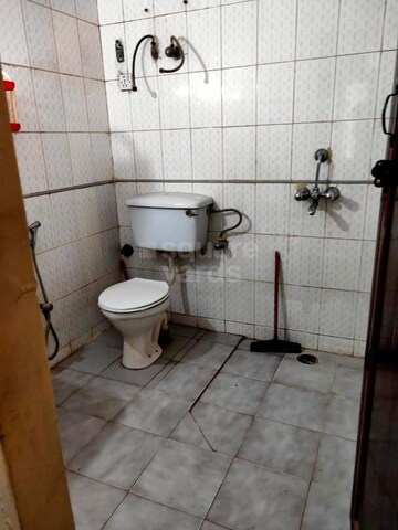 Bathroom in 2 BHK Apartment at Windsor and Nova Society, Ahinsa Khand 2 – for Rent