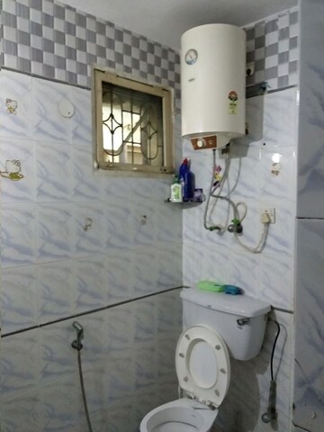 Bathroom in 2 BHK Apartment at Windsor and Nova Society, Ahinsa Khand 2 – for Sale