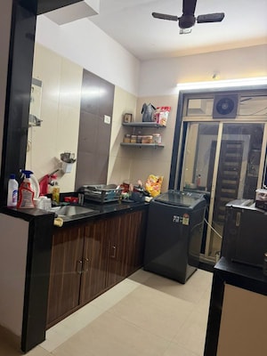 Kitchen in 2 BHK Apartment at Ghansoli – for Rent