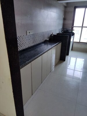 Kitchen in 3 BHK Apartment at Asmita Sand Dunes, Malad West – for Rent
