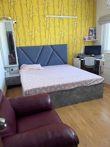 Bedroom in 2 BHK Apartment at Prestige Song Of The South, Yelenahalli – for Rent